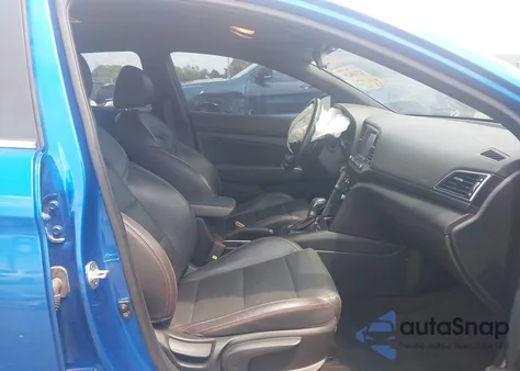 2018 Hyundai Elantra Sport z USA, uszkodzony, nr VIN KMHD04LB2JU540915